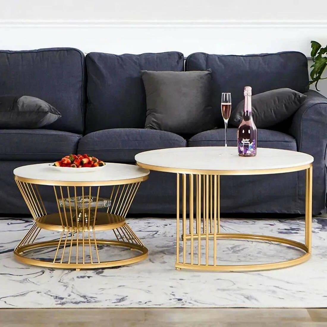 BARACK NESTING COFFEE TABLE SET OF 2 - Ouch Cart