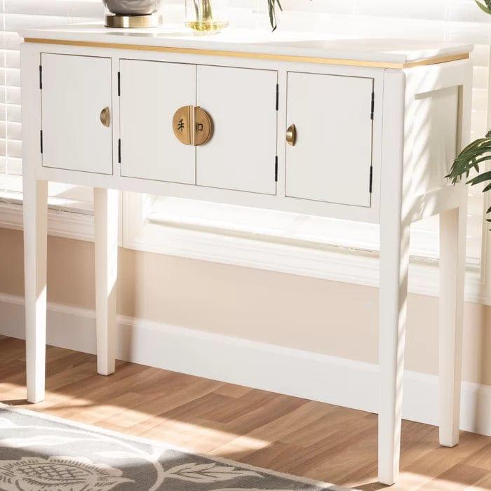 Patteale '' Solid Wood Console Table - Ouch Cart