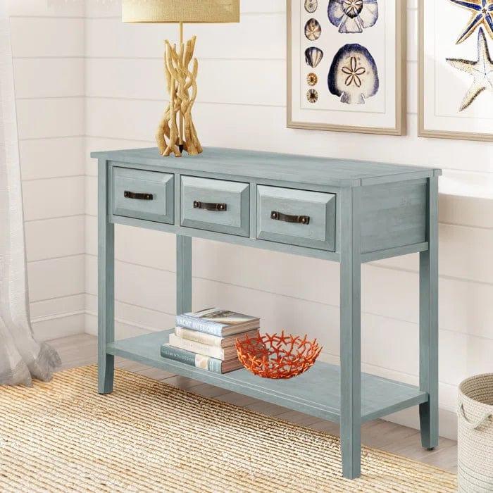 Pauly' Solid Wood Console Table - Ouch Cart