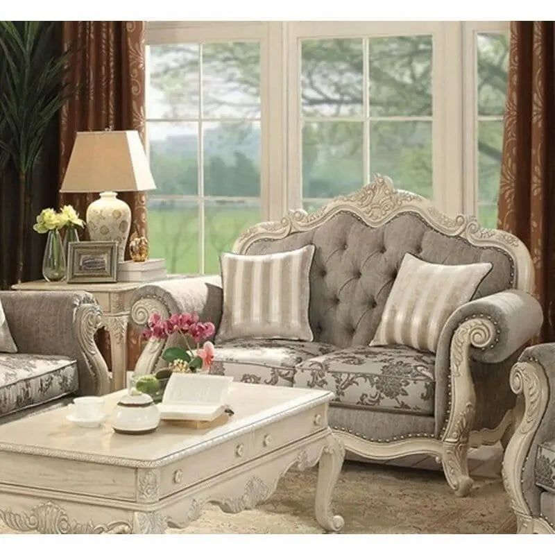Perdomo 3 Piece Living Room Set 6 Seater - Ouch Cart