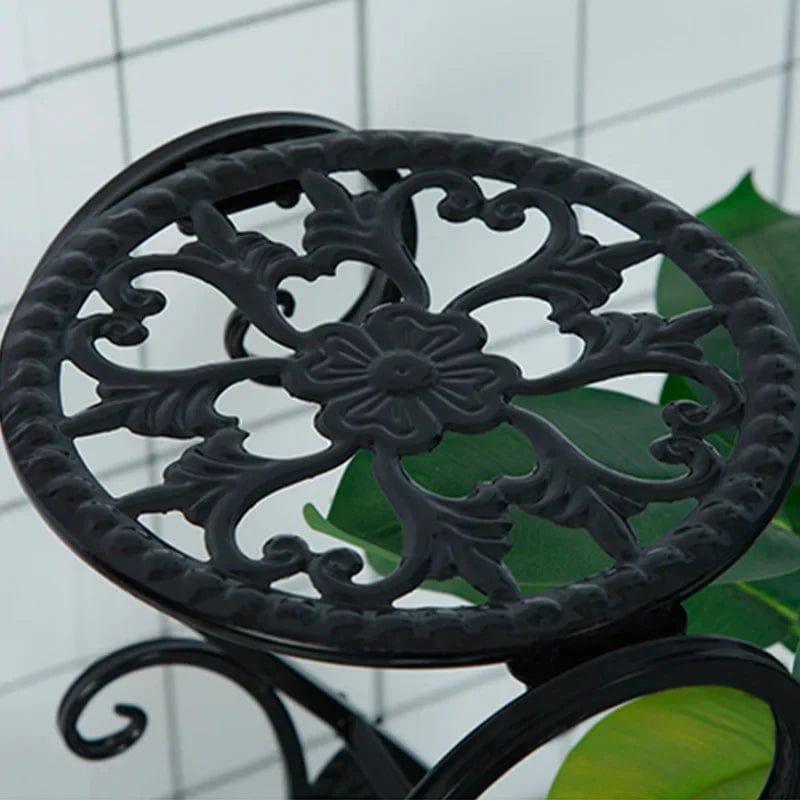 Plant Stand: Etagere Metal Plant Stand - Ouch Cart