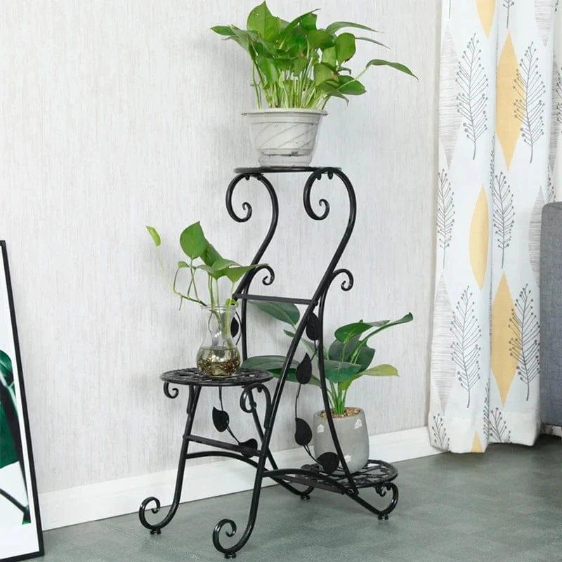 Plant Stand: Etagere Metal Plant Stand - Ouch Cart