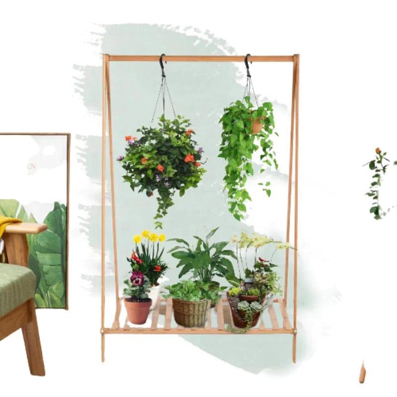 Plant Stand: Free Form Multi-Tiered Plant Stand - Ouch Cart