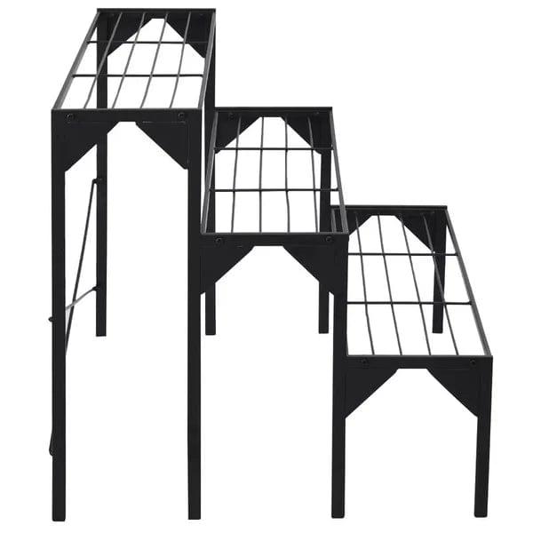 Plant Stand: Rectangular Multi-Tiered Plant Stand - Ouch Cart