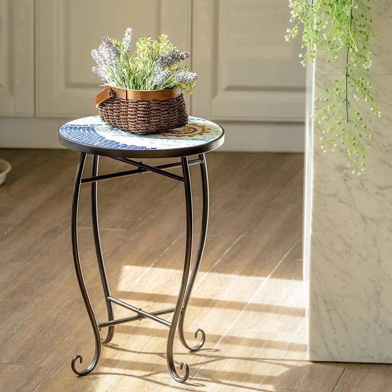 Plant Stand: Round Plant Stand - Ouch Cart