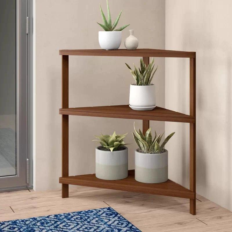 Plant Stand : Solid Wood Plant Stand - Ouch Cart