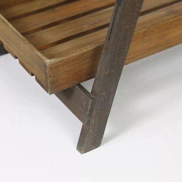 Plant Stand: Wooden 3 Shelve Plant Stand - Ouch Cart