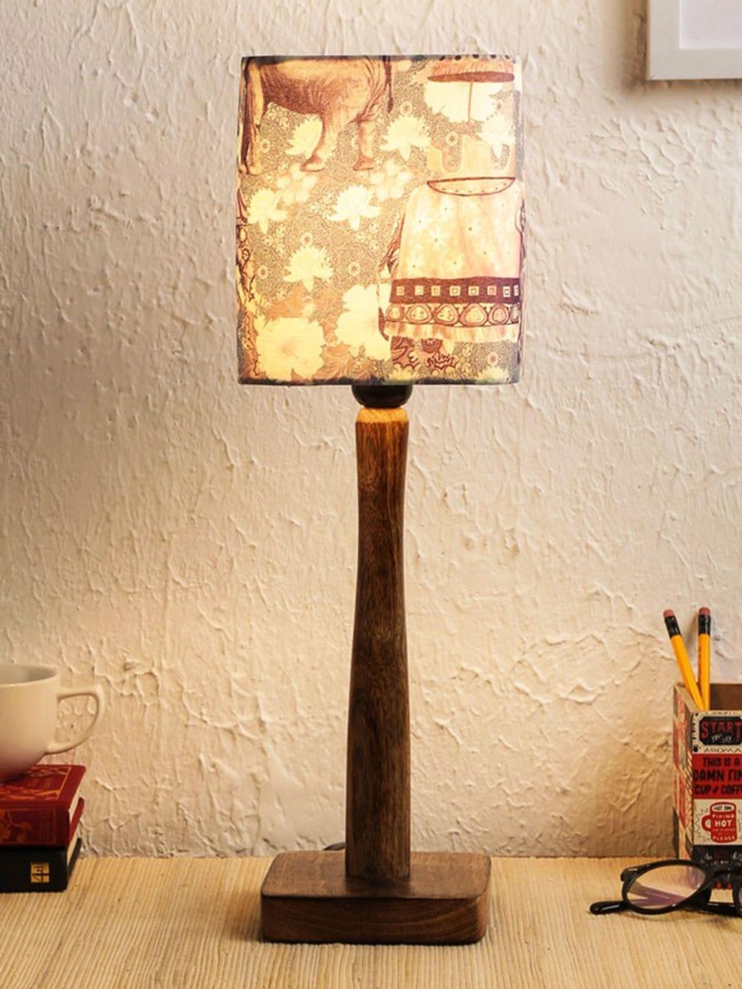 Royal Elephant wooden Lamp - Ouch Cart