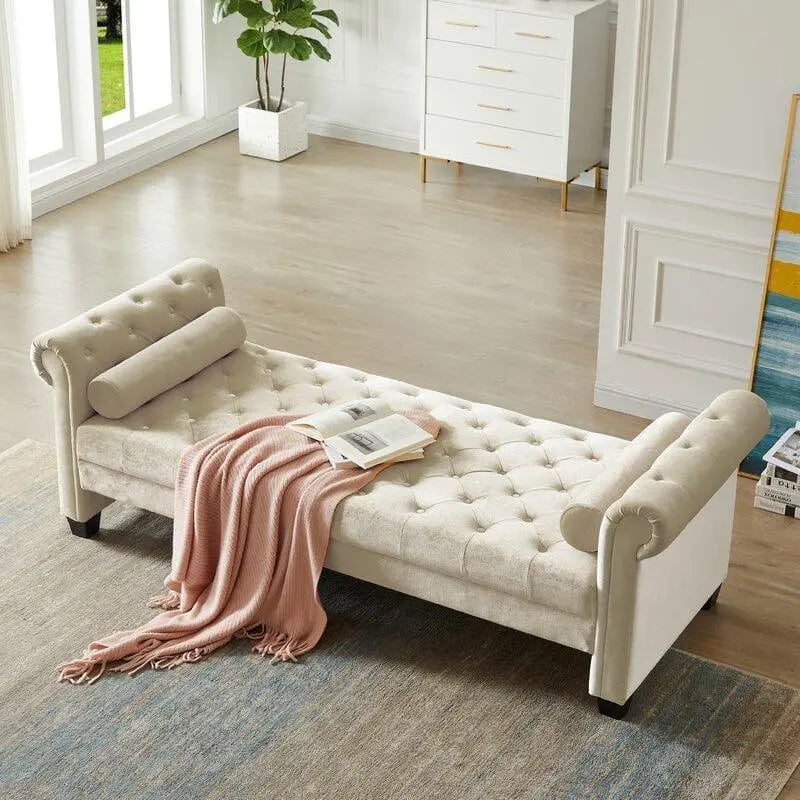 Modern Premium Arms Chaise Lounge for Home & Office Chaise Lounge - Ouch Cart