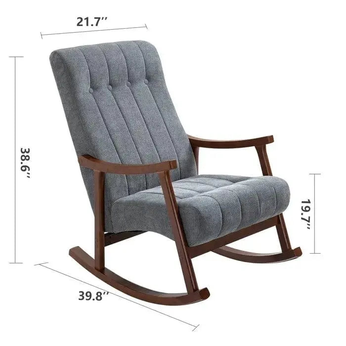 WOODEN ROCKING CHAIR - Ouch Cart
