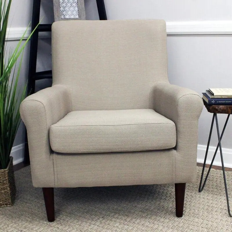 Lounge Chair Wide Tufted Armchair - Ouch Cart