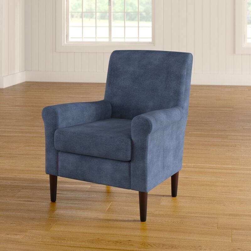 Lounge Chair Wide Tufted  Armchair