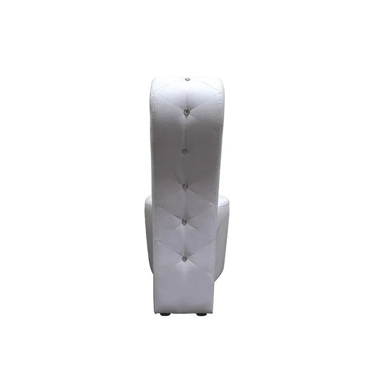Wide Tufted Lounge Chair - Ouch Cart