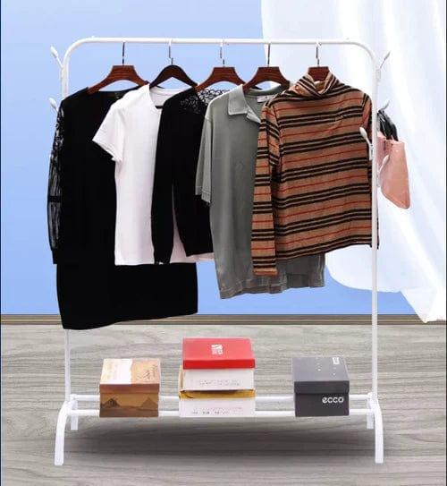 Modern iron clothes Metal Shoe coat rack standing hanger for Living Room - Ouch Cart