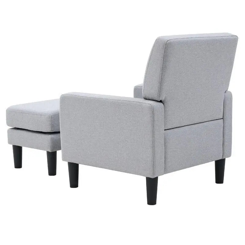 Wide Armchair and Ottoman - Ouch Cart