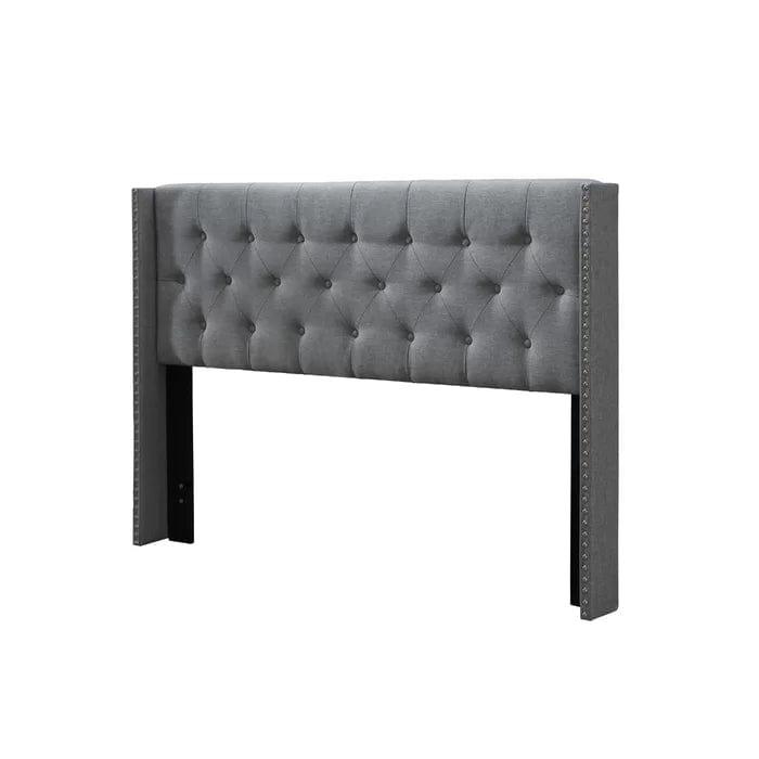 Tianna Tufted Upholstered Low Profile Standard Bed - Ouch Cart