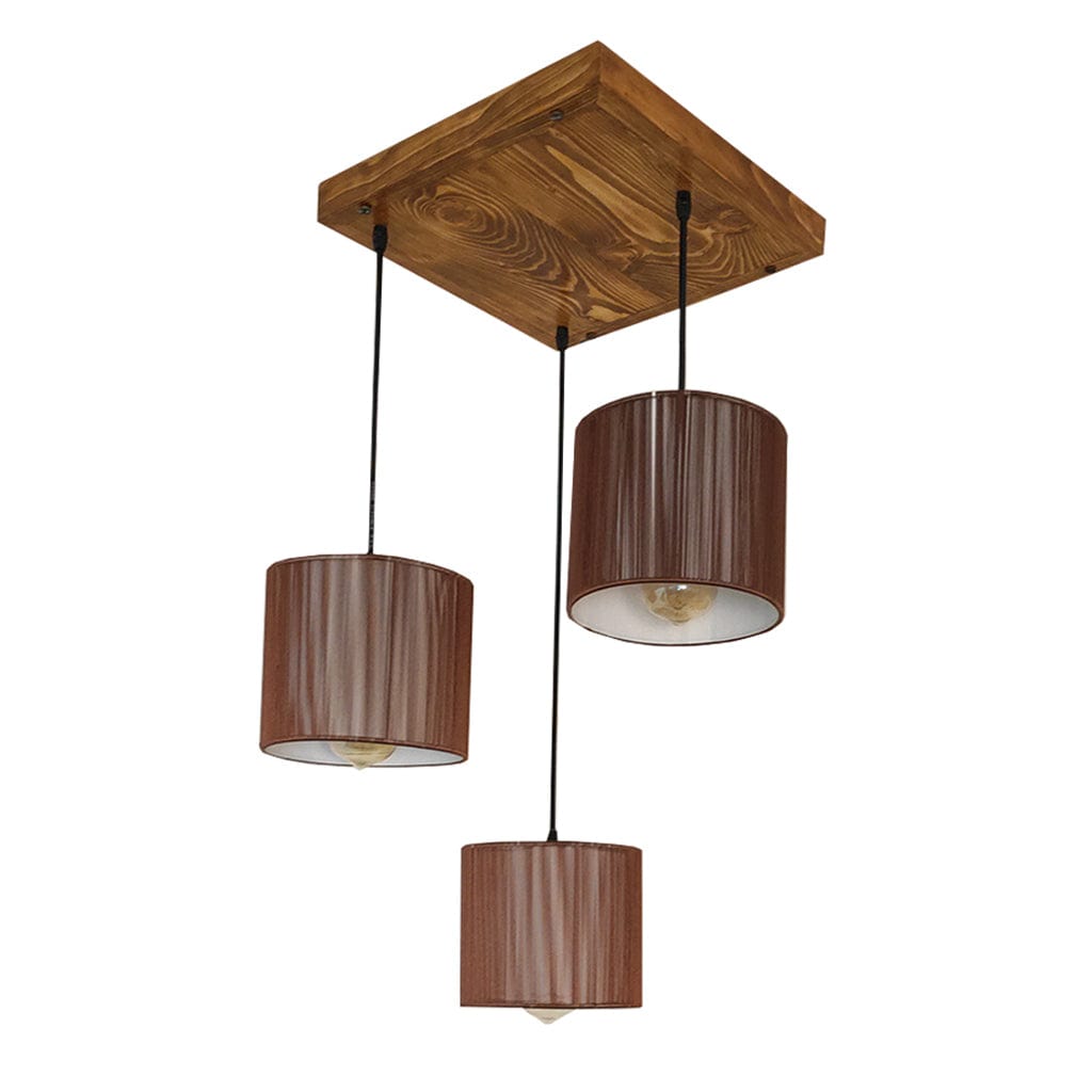 Tiga Brown Cluster Hanging Lamp (BULB NOT INCLUDED)