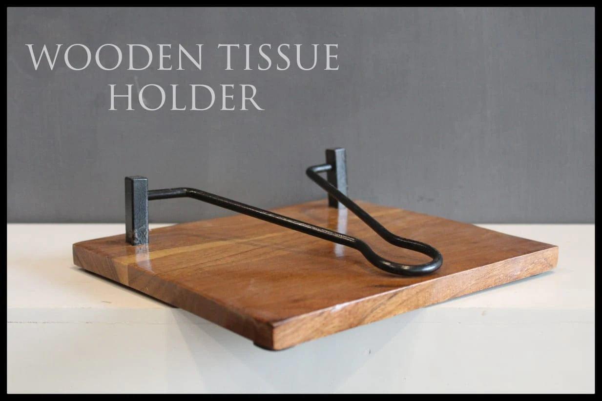 WOODEN NAPKIN HOLDER || TISSUE HOLDER - Ouch Cart