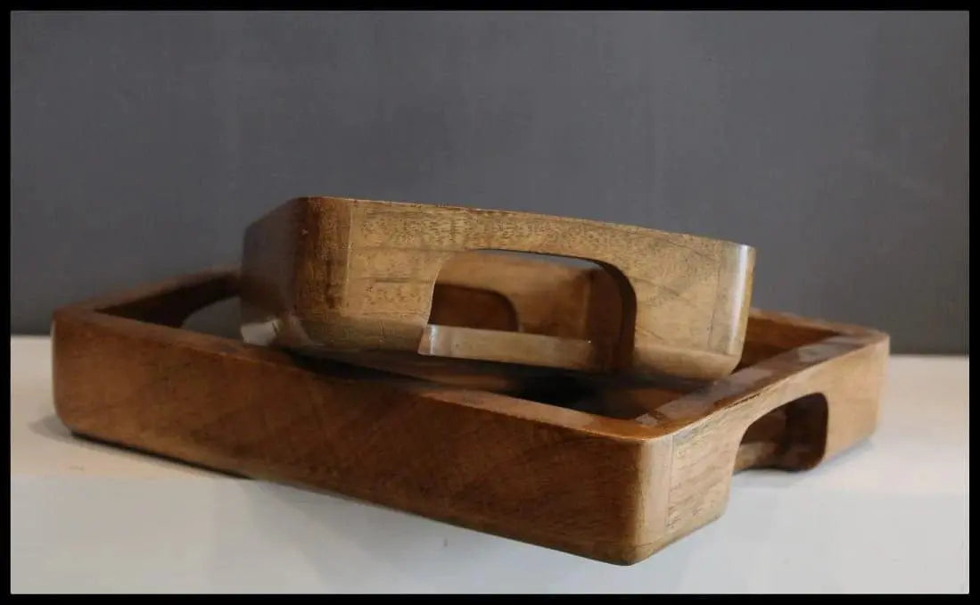 BEAUTIFUL WOODEN NESTING TRAY COMBO - Ouch Cart