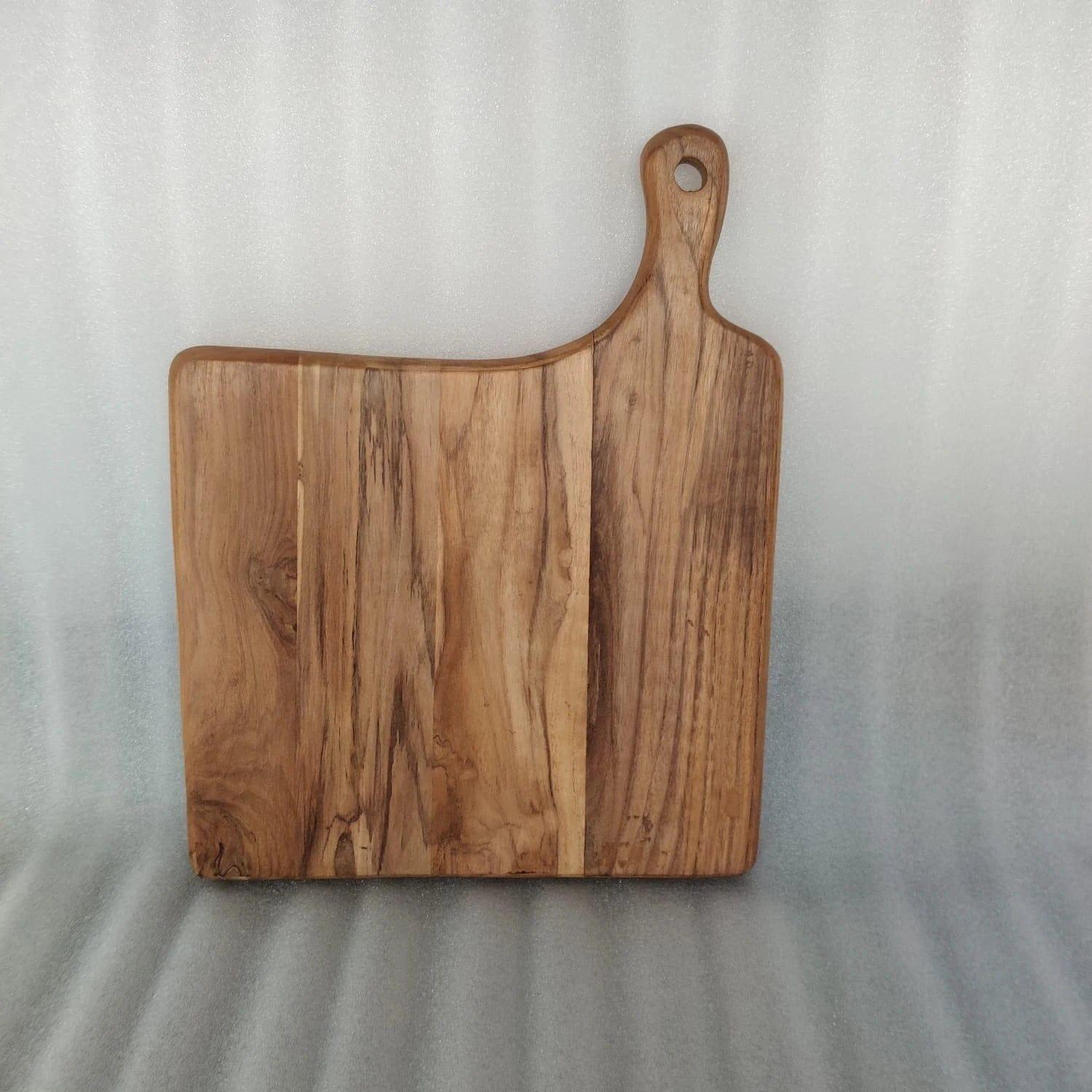 TEAK WOOD CHOPPING BOARD WOODEN CHOPPING BOARDS - Ouch Cart
