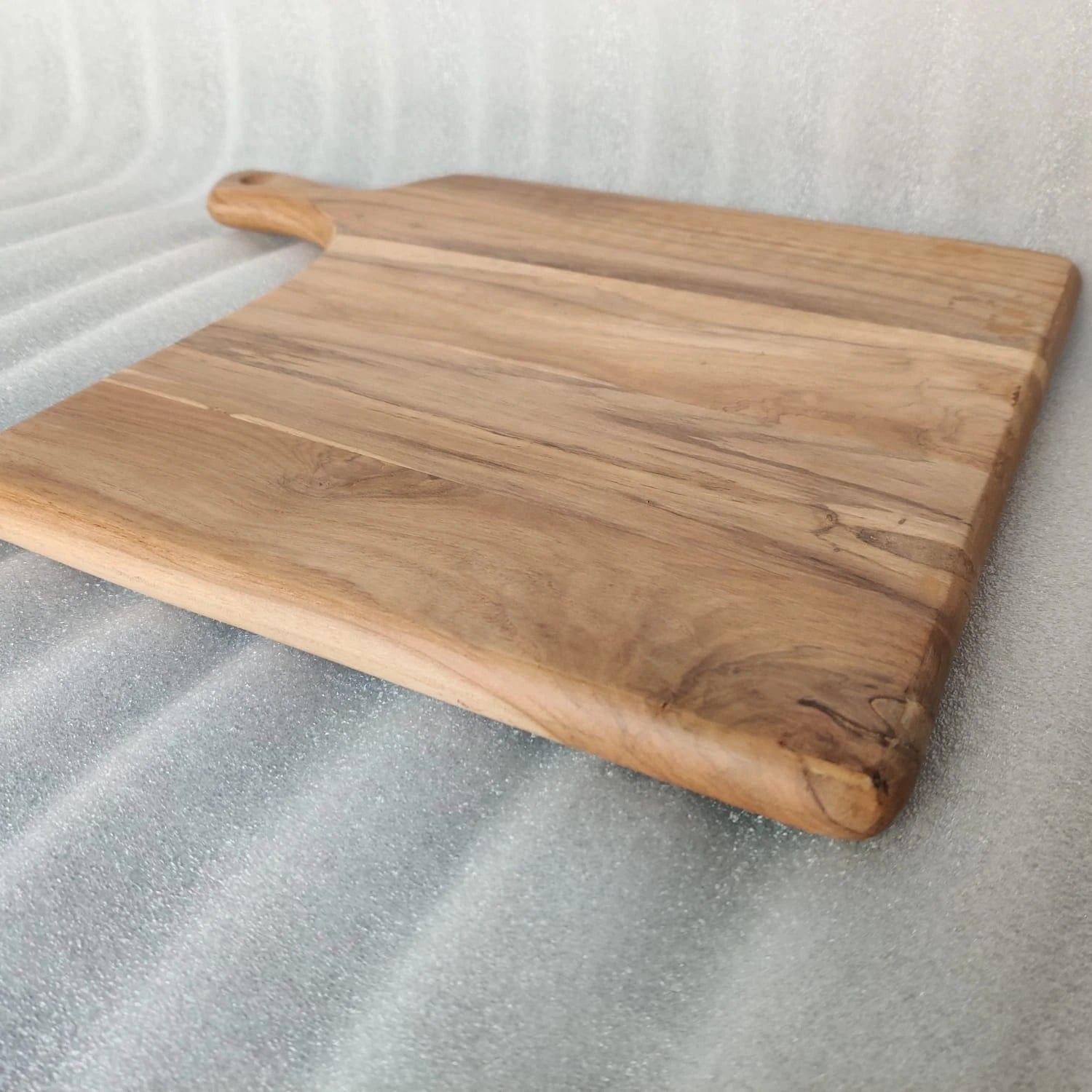 TEAK WOOD CHOPPING BOARD WOODEN CHOPPING BOARDS - Ouch Cart