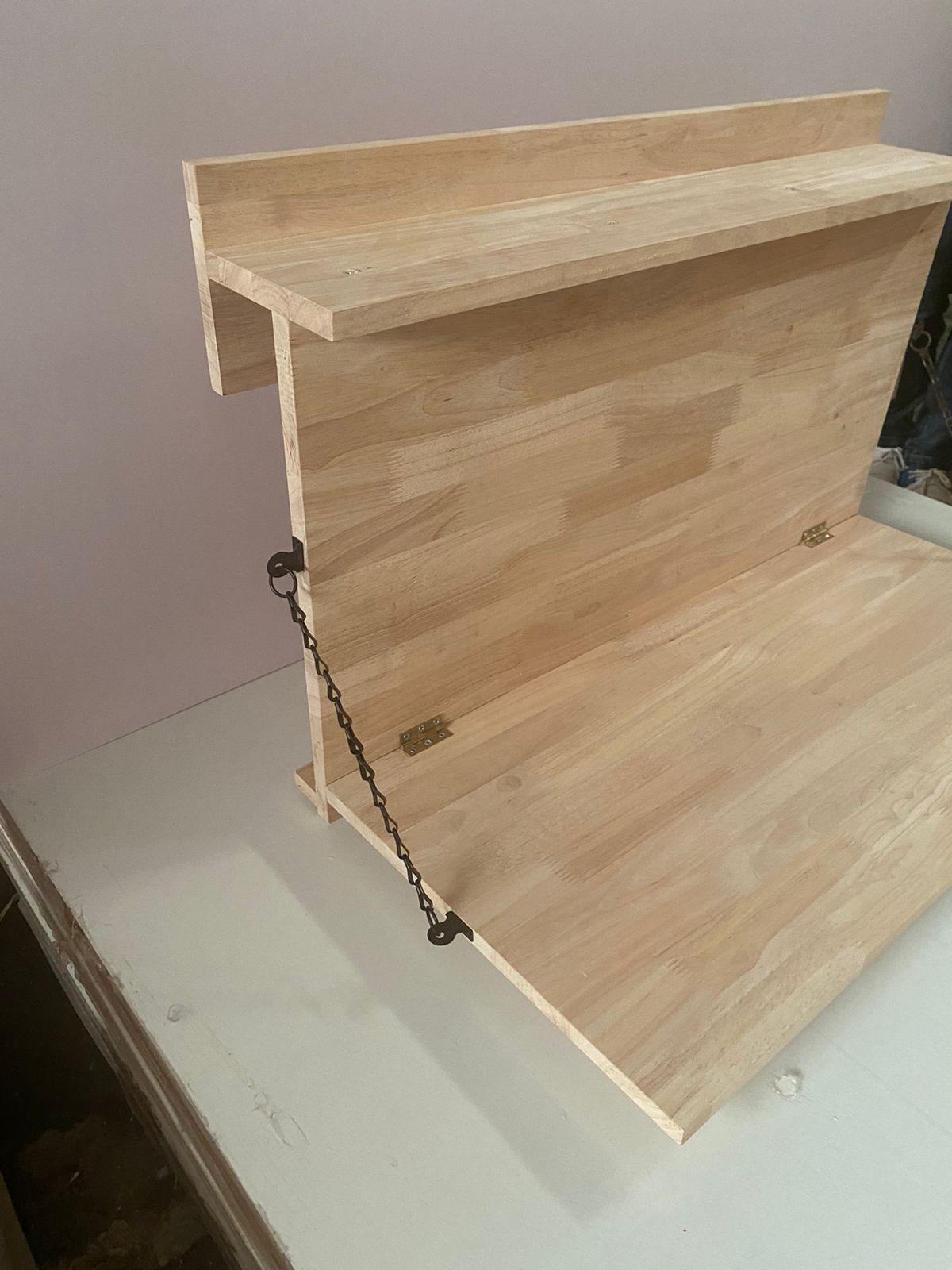 Hanging Laptop/Desktop Organiser For Railings/ Balcony Pipes By Miza - Ouch Cart