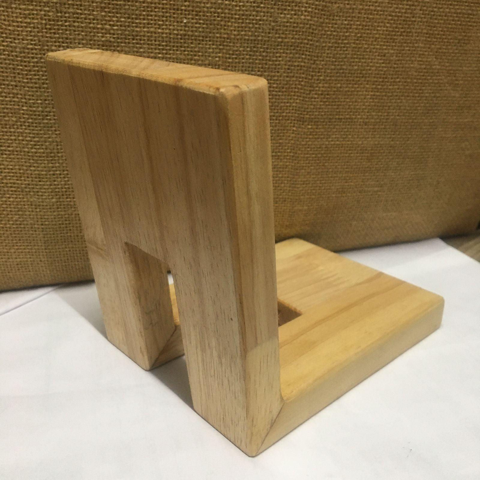 Wooden Pyramid Shape Tissue/Coasters/Napkin Stand/Holder ( With Complementary Coaster ) By Miza - Ouch Cart