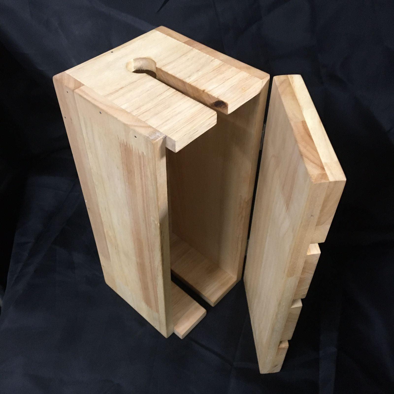 Desktop Wooden Power Outlet Organize Storage Box Wood Phone Holder By Miza - Ouch Cart