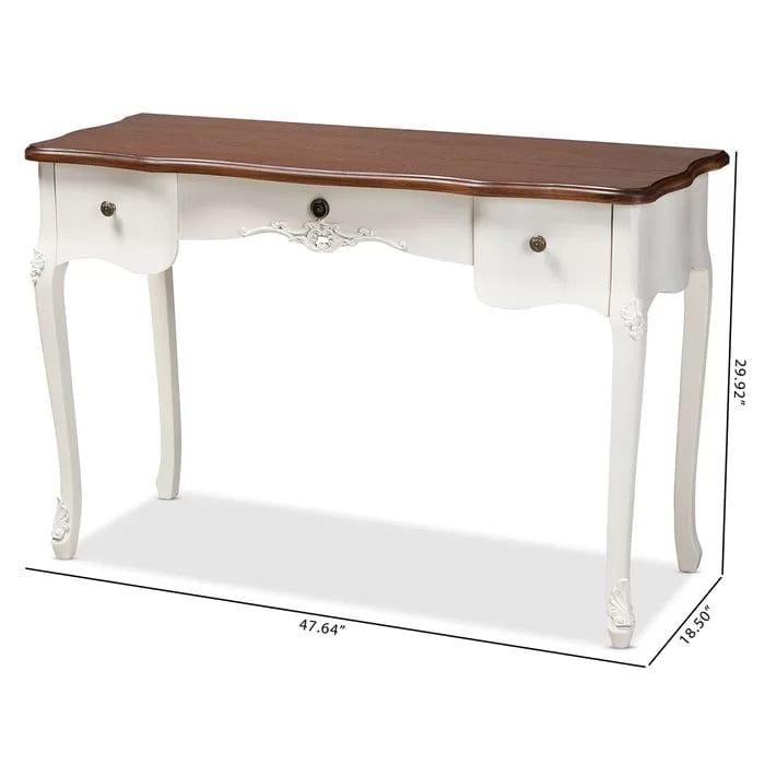 Widmer Solid Wood Console Table - Ouch Cart