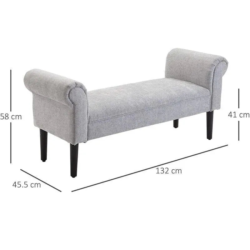 Willow Chaise Lounge Banch - Ouch Cart