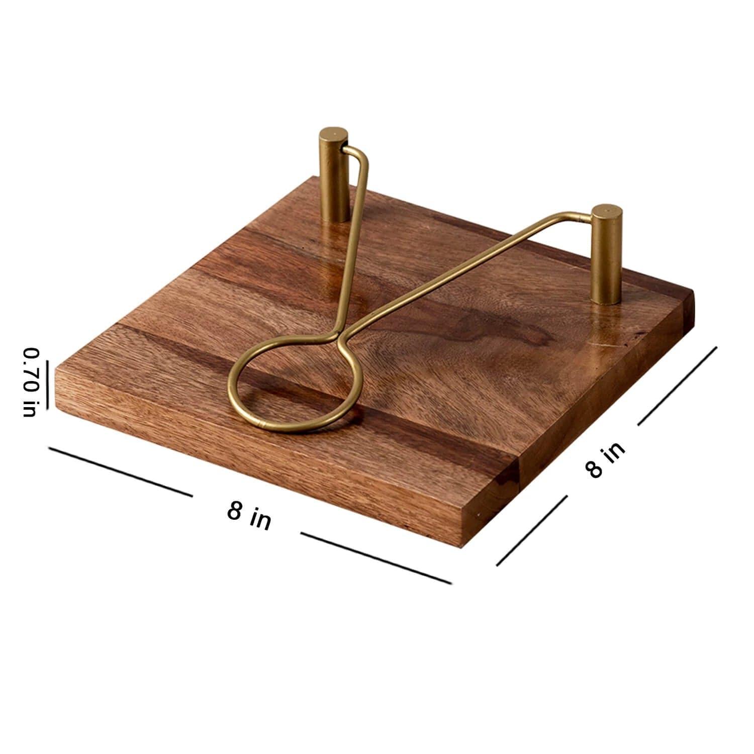 WOODEN NAPKIN HOLDER SET OF 2 || TISSUE HOLDER - Ouch Cart