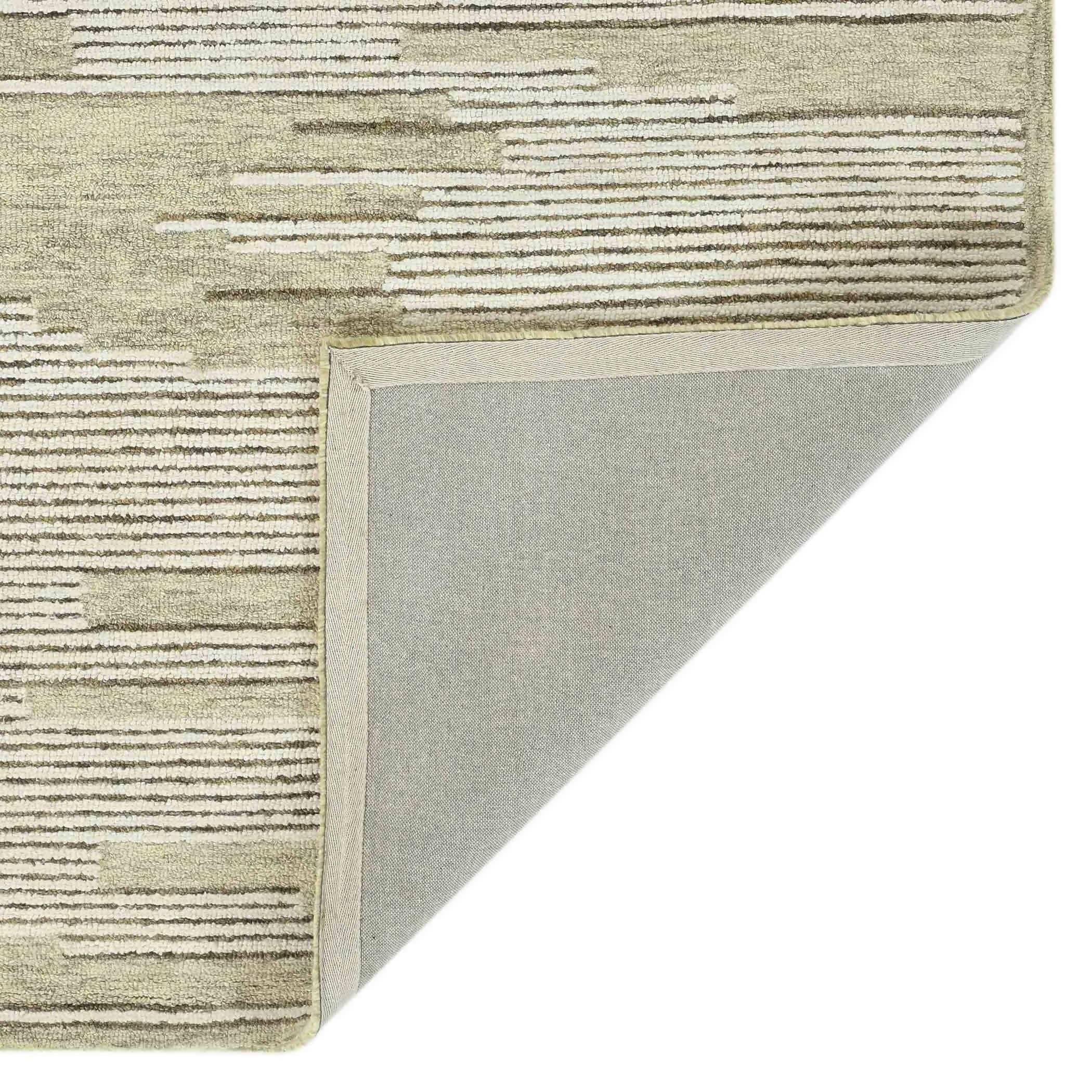 Ivory Wool Chicago 5x8 Feet Hand-Tufted Carpet Rug - Ouch Cart