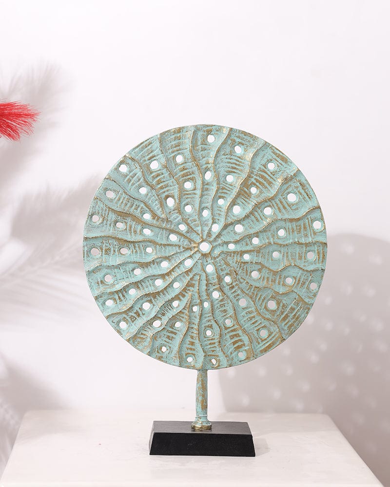 Decorative Round Stand Table Showpiece for Home Decoration, Living Room, Office