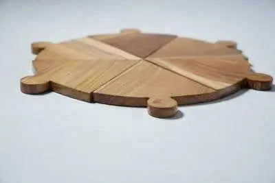 TEAK WOOD PIZZA PLATTER - Ouch Cart