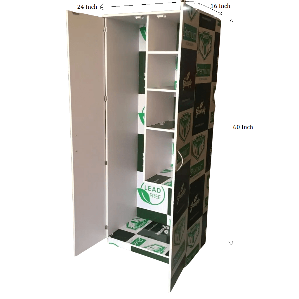 Bathroom PVC Floor Standing Laundry Cabinet and Pantry Storage By Miza - Ouch Cart