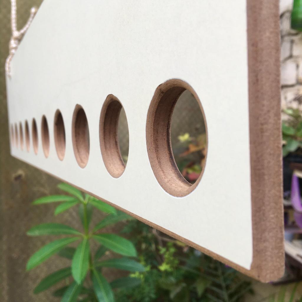 Ceiling Rope Hanging Wooden Clothes Hanger Rack By Miza - Ouch Cart