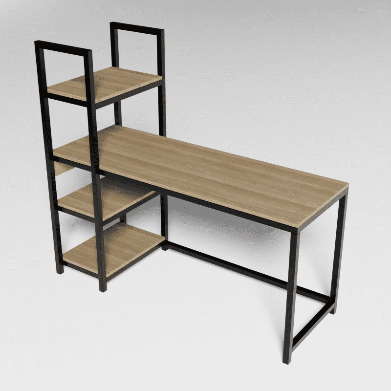Alvin Study Table in Wenge Color