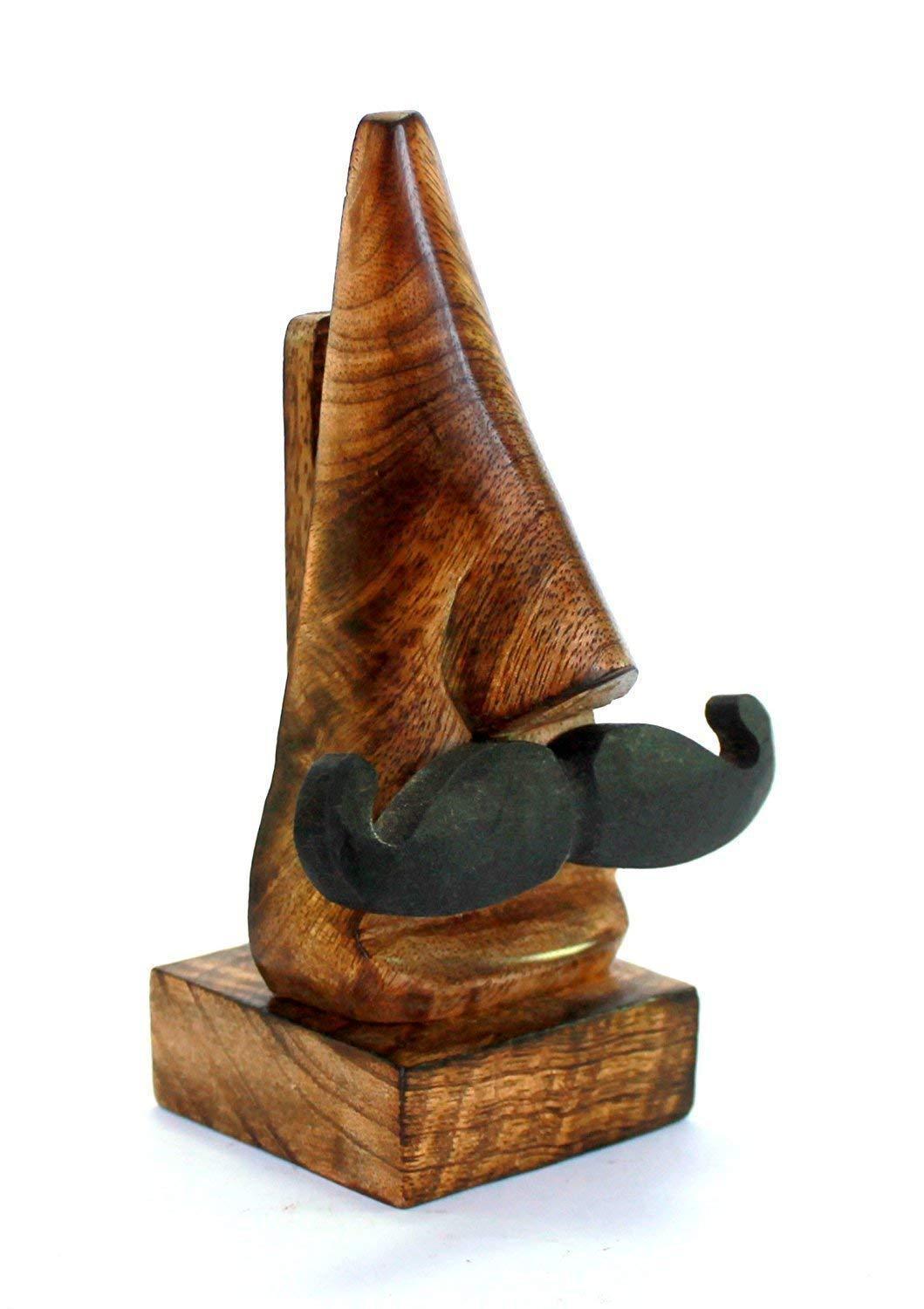 Wooden Spectacles Sunglasses Eyeglass Holder Stand - Ouch Cart