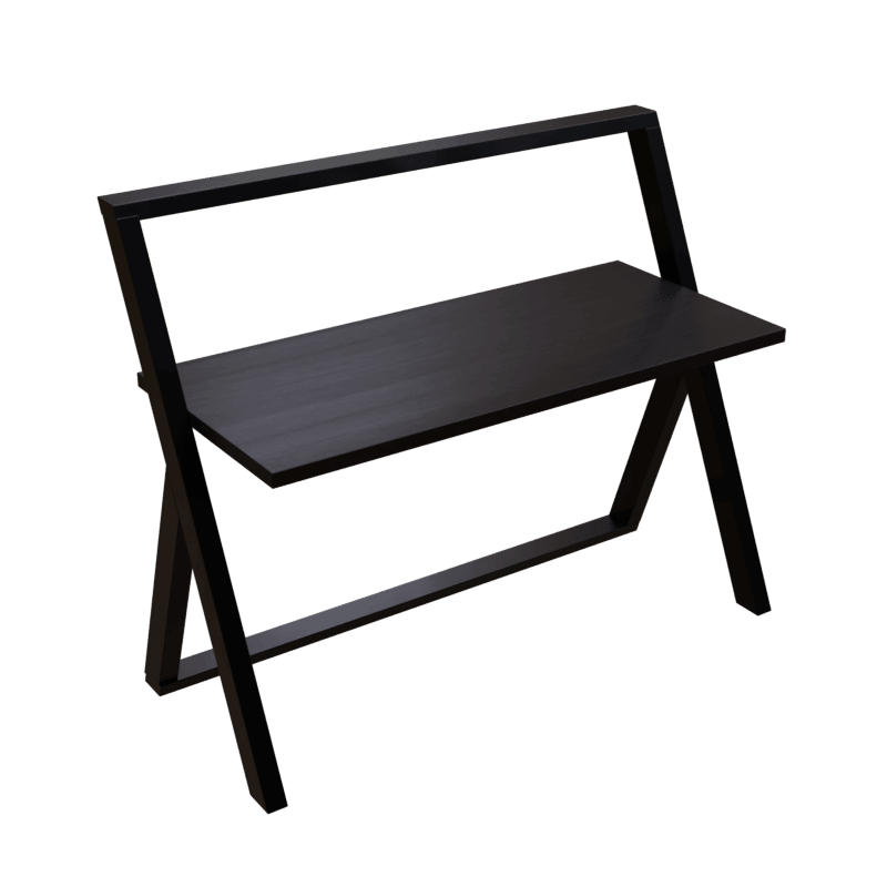 Aster Study Table in Brown Color - Ouch Cart