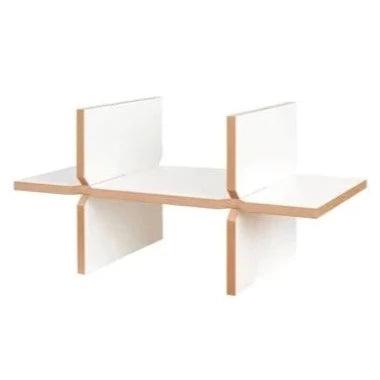 Quirky Modern Open Book Shelf/Shoe Rack Unit For Lobby/Passage/Living Room By Miza - Ouch Cart