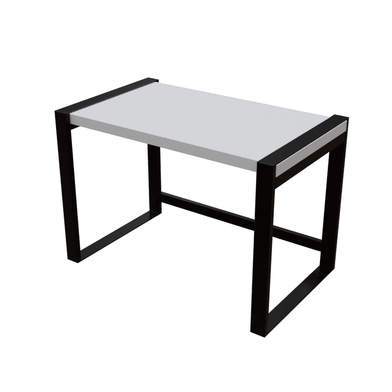 Fabio Study Table in White Color - Ouch Cart