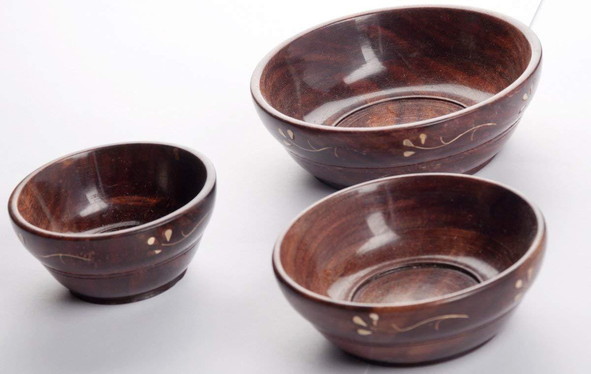 Wooden Serving Bowl - Ouch Cart