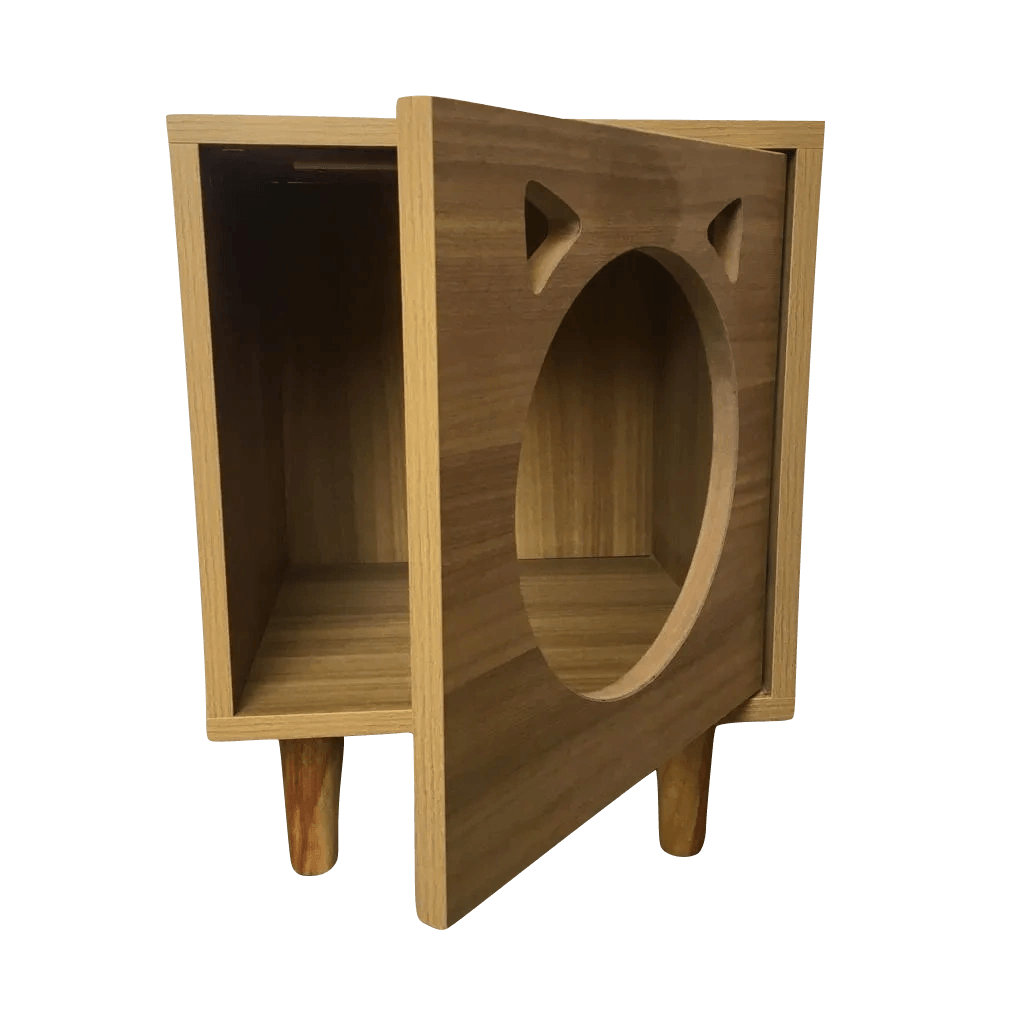 Indoor Wooden Premium Cat House/Pet House By Miza - Ouch Cart