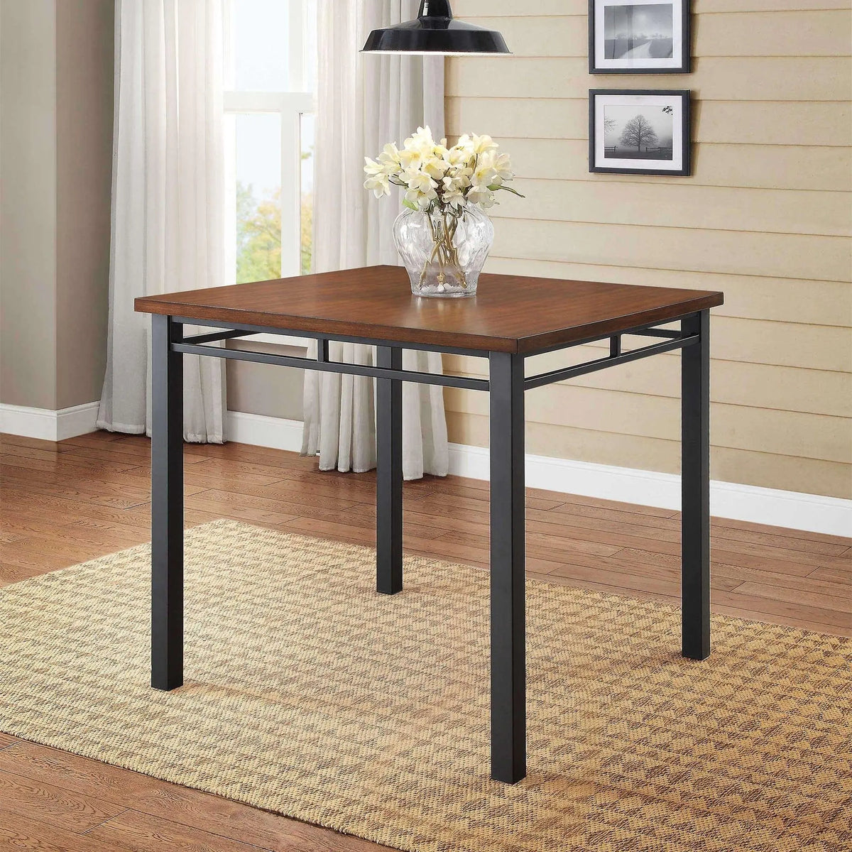 Austen 5-Piece Counter Height Dining Set, Vintage Oak - Ouch Cart