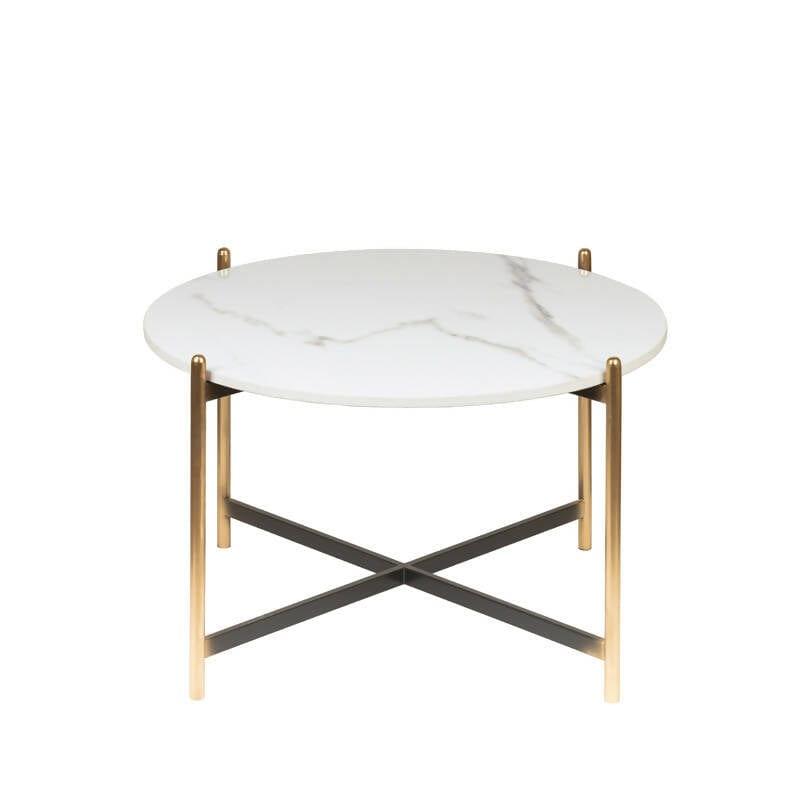 Antique Cross Leg Coffee Table - Ouch Cart