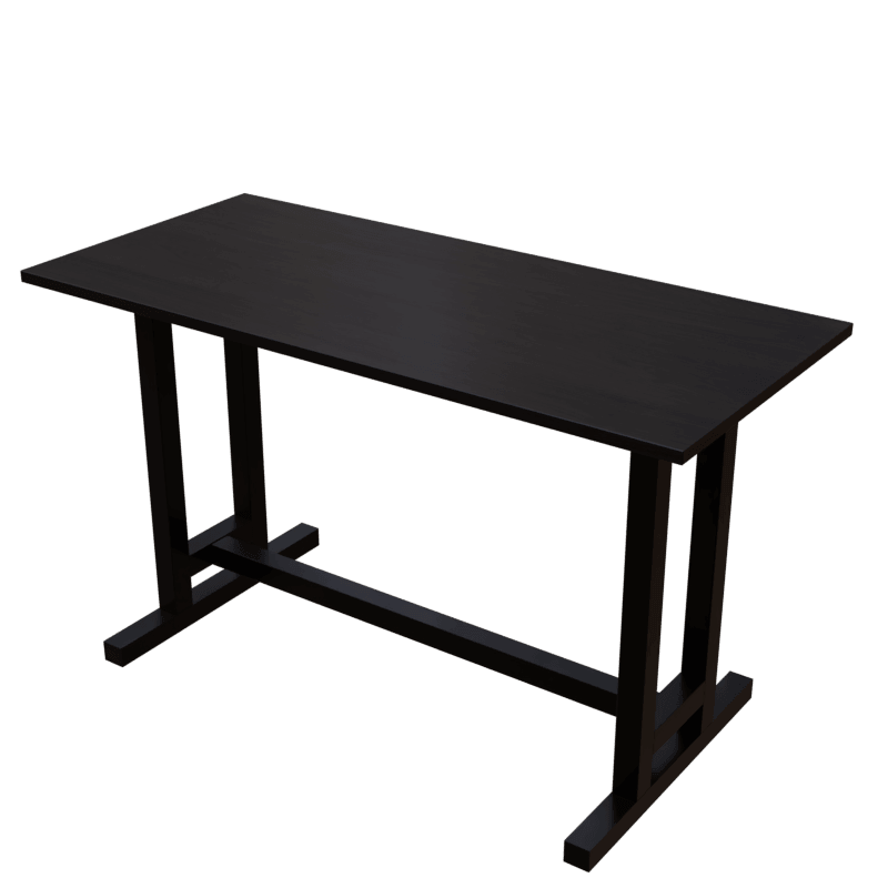 Clover Study Table in Brown Color - Ouch Cart