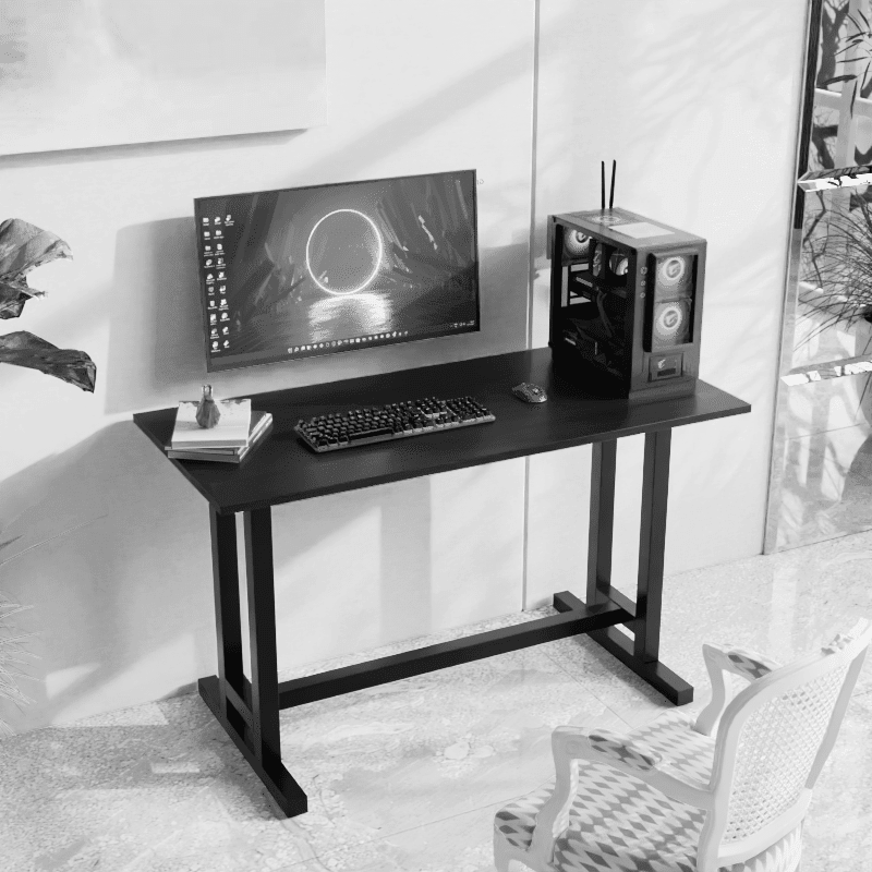 Clover Study Table in Brown Color - Ouch Cart