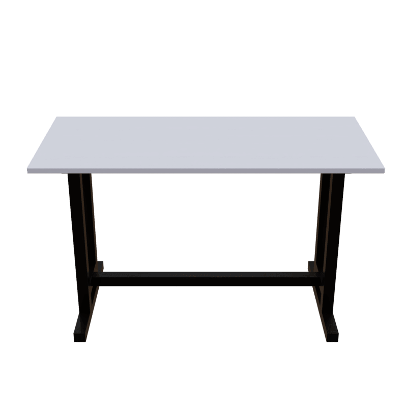 Clover Study Table in White Color - Ouch Cart