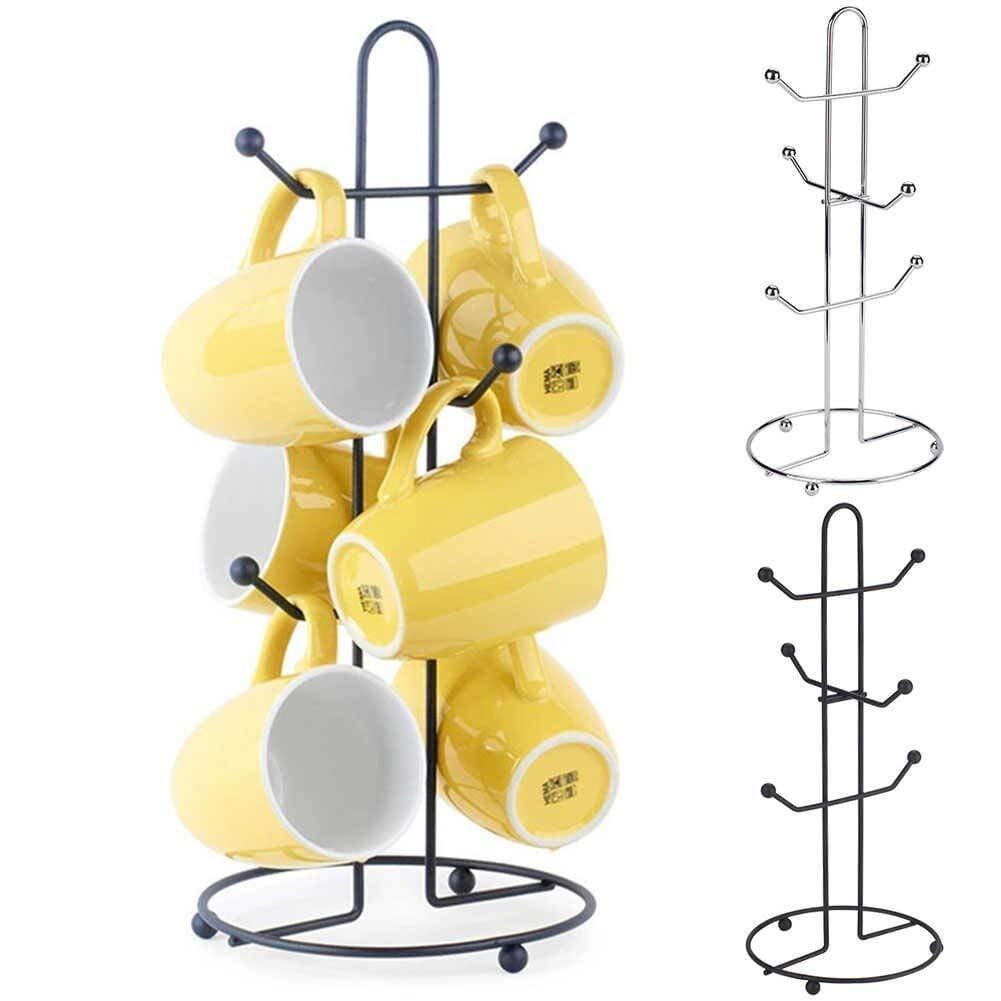 Iron Tea Cup Stand Mug Holder - Ouch Cart