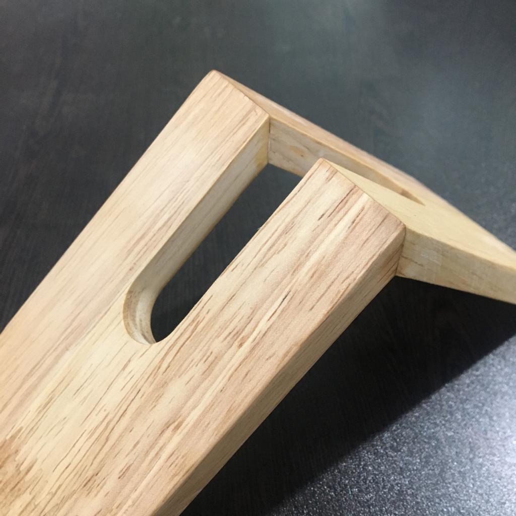 Wooden Pyramid Shape Tissue/Coasters/Napkin Stand/Holder ( With Complementary Coaster ) By Miza - Ouch Cart